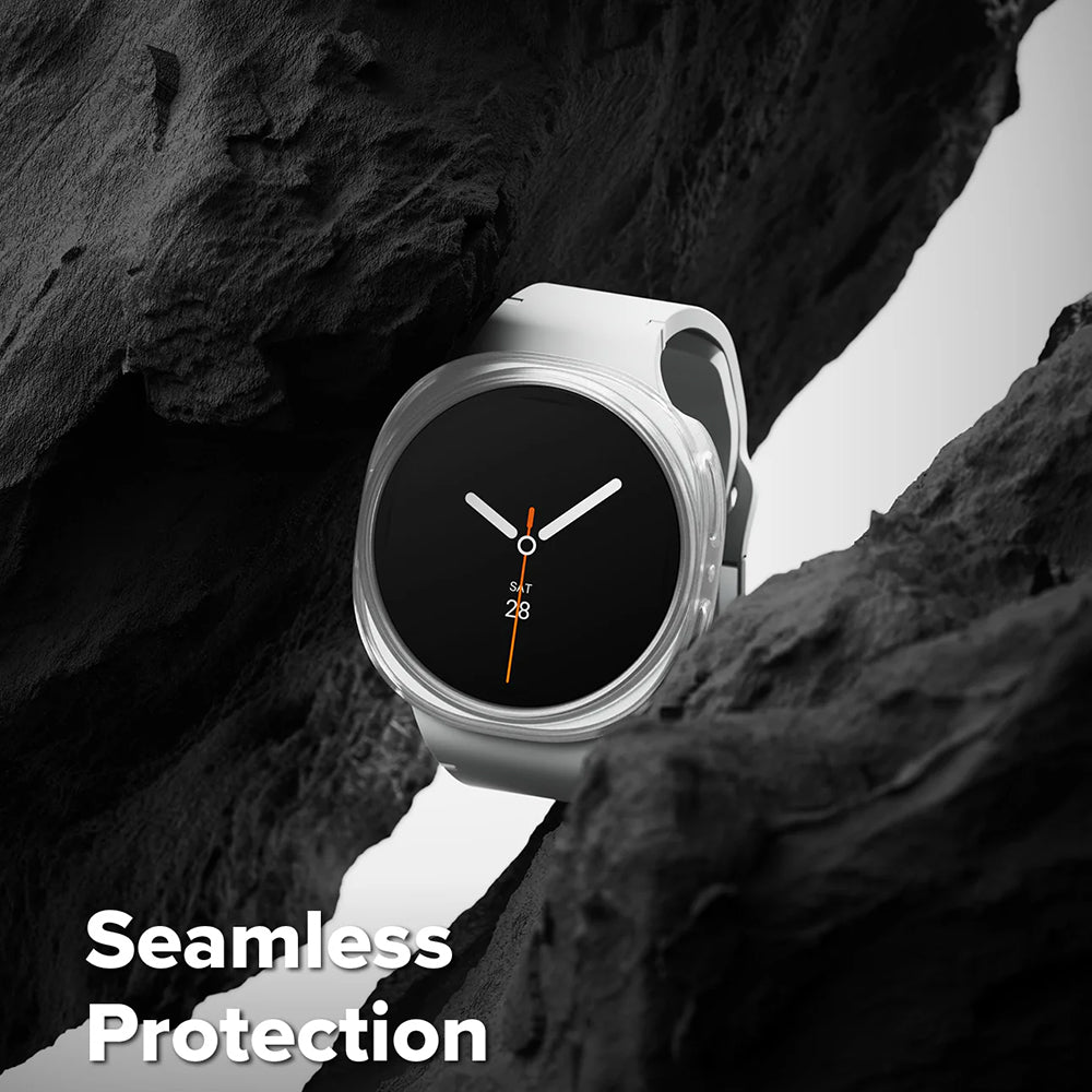Husa Ringke Slim pentru Samsung Galaxy Watch8 Classic, Set 2 bucati, Transparenta