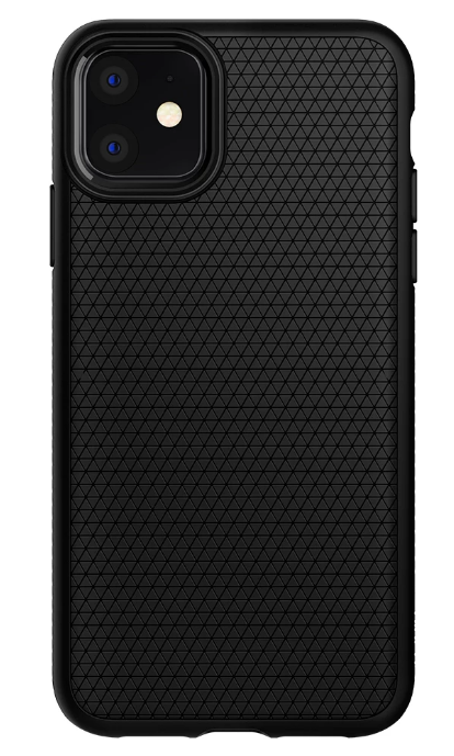 Husa pentru Apple iPhone 11, Spigen, Liquid Air, Neagra 076CS27184