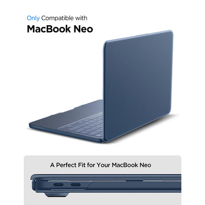 Husa Spigen Airskin pentru Apple MacBook Neo 13inch, Transparenta Satinata ACS11543