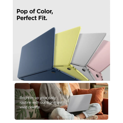 Husa Spigen Airskin pentru Apple MacBook Neo 13inch, Transparenta Satinata ACS11543