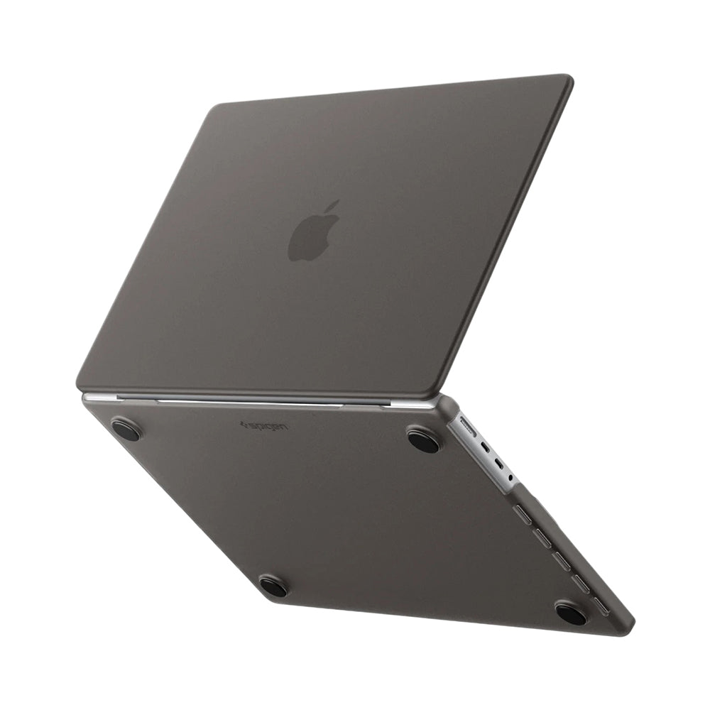 Husa Spigen Airskin pentru Apple MacBook Pro 14inch (2026) / (2025) / (2023) / (2022) / (2021), Neagra Satinata ACS11529