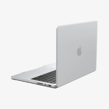 Husa Spigen Airskin pentru Apple MacBook Pro 16inch (2026) / (2024) / (2023) / (2021), Transparenta Satinata ACS11526