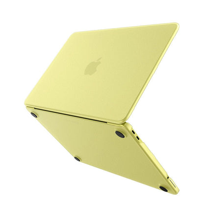 Husa Spigen Airskin pentru Apple MacBook Neo 13inch, Galbena Satinata ACS11544