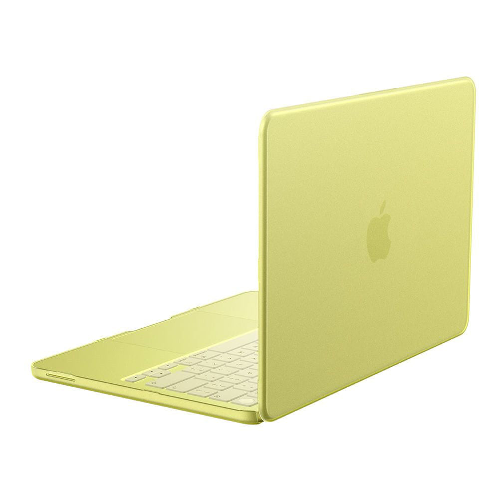 Husa Spigen Airskin pentru Apple MacBook Neo 13inch, Galbena Satinata ACS11544