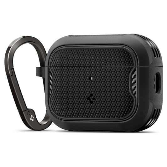 Husa Spigen Core Armor pentru Apple AirPods Pro 3, Neagra Mata