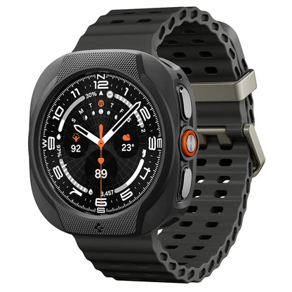 Husa Spigen Liquid Air pentru Samsung Galaxy Watch Ultra2, Neagra Mata ACS11610