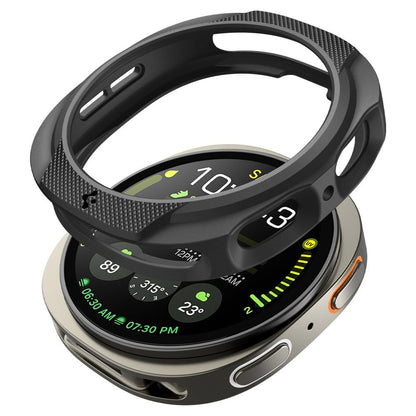 Husa Spigen Liquid Air pentru Samsung Galaxy Watch8 44mm, Neagra Mata ACS09839