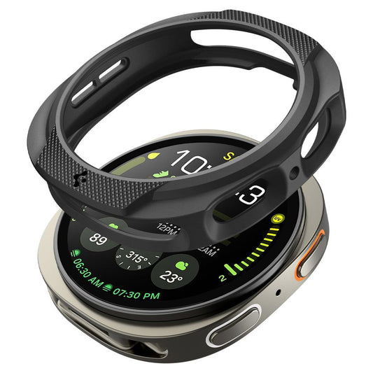 Husa Spigen Liquid Air pentru Samsung Galaxy Watch8 44mm, Neagra Mata ACS09839