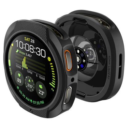 Husa Spigen Liquid Air pentru Samsung Galaxy Watch8 44mm, Neagra Mata ACS09839