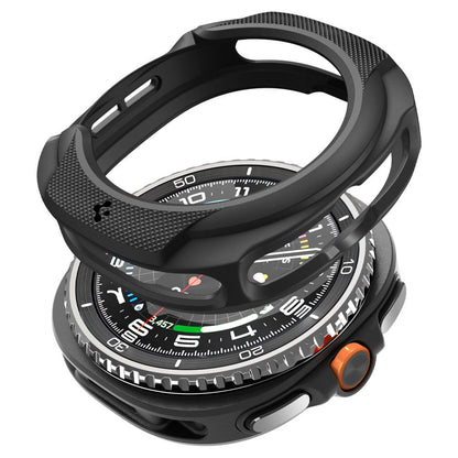 Husa Spigen Liquid Air pentru Samsung Galaxy Watch8 Classic, Neagra Mata ACS09841