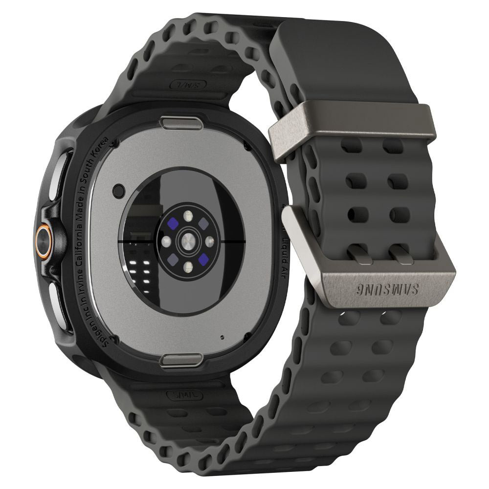 Husa Spigen Liquid Air pentru Samsung Galaxy Watch8 Classic, Neagra Mata ACS09841