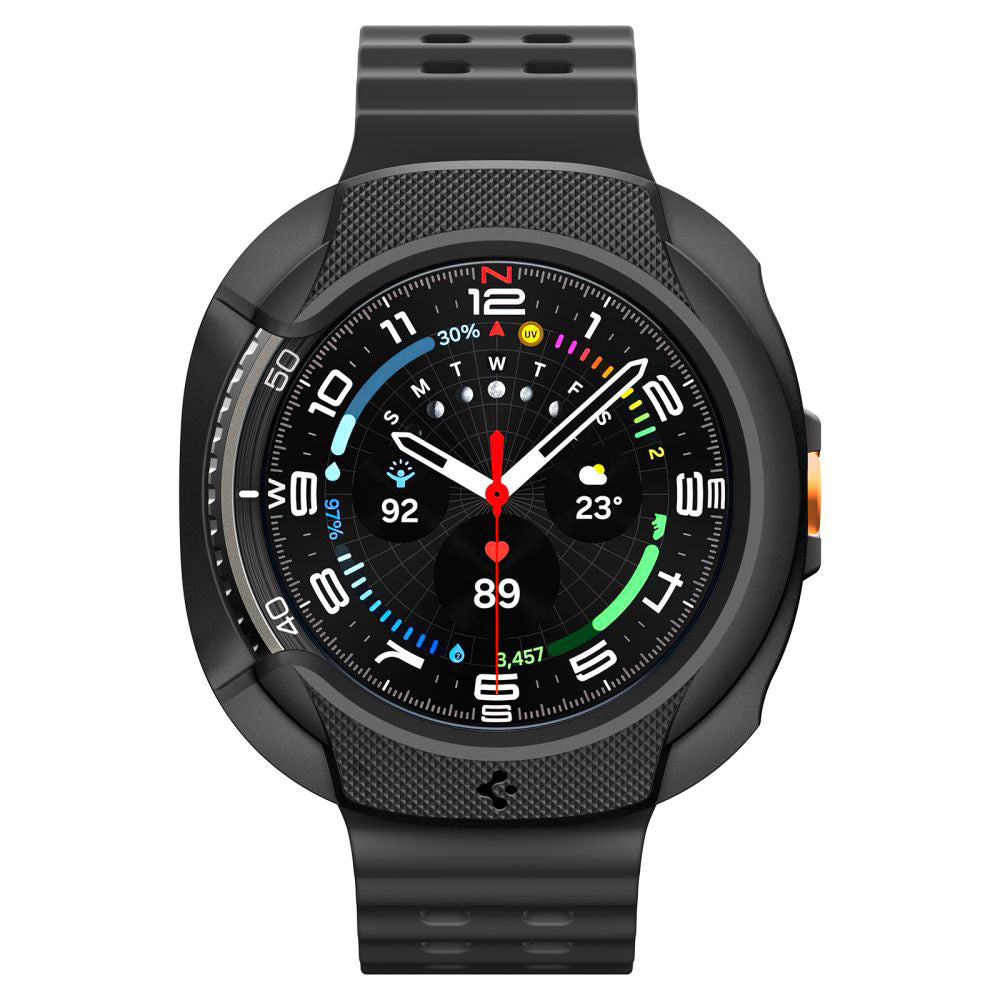 Husa Spigen Liquid Air pentru Samsung Galaxy Watch8 Classic, Neagra Mata ACS09841