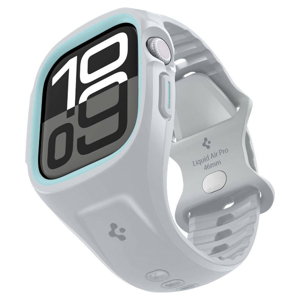 Husa Spigen Liquid Air Pro pentru Apple Watch Series 10 / 11 46mm, Gri ACS09318