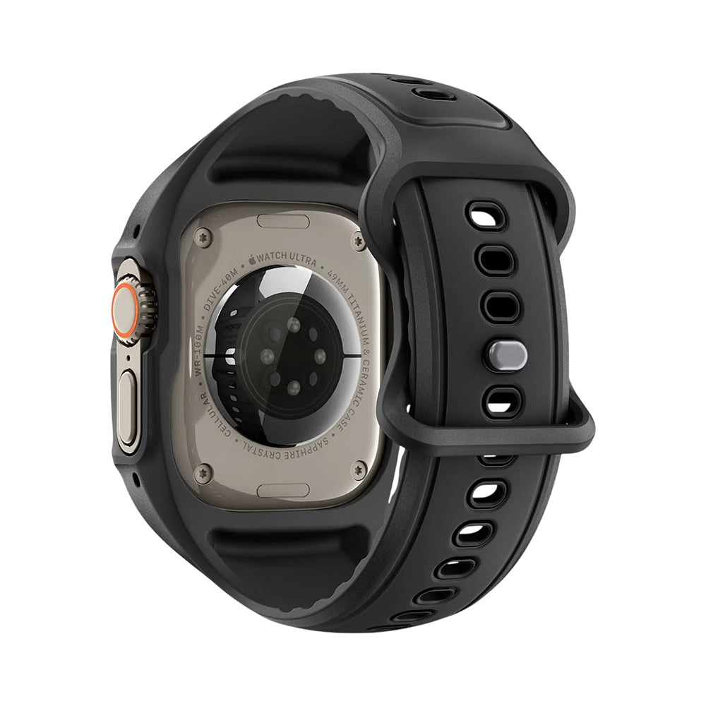 Husa Spigen Liquid Air Pro pentru Apple Watch Ultra Series, Neagra ACS05463
