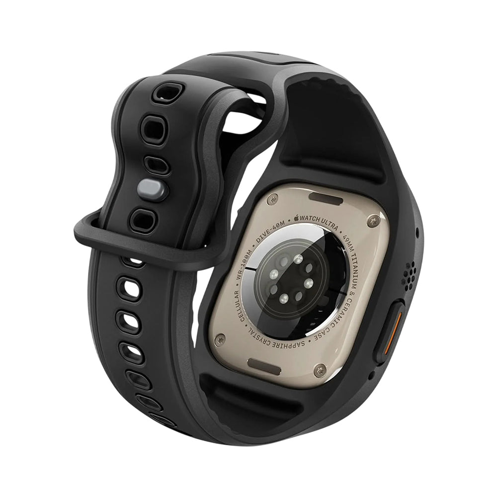 Husa Spigen Liquid Air Pro pentru Apple Watch Ultra Series, Neagra ACS05463