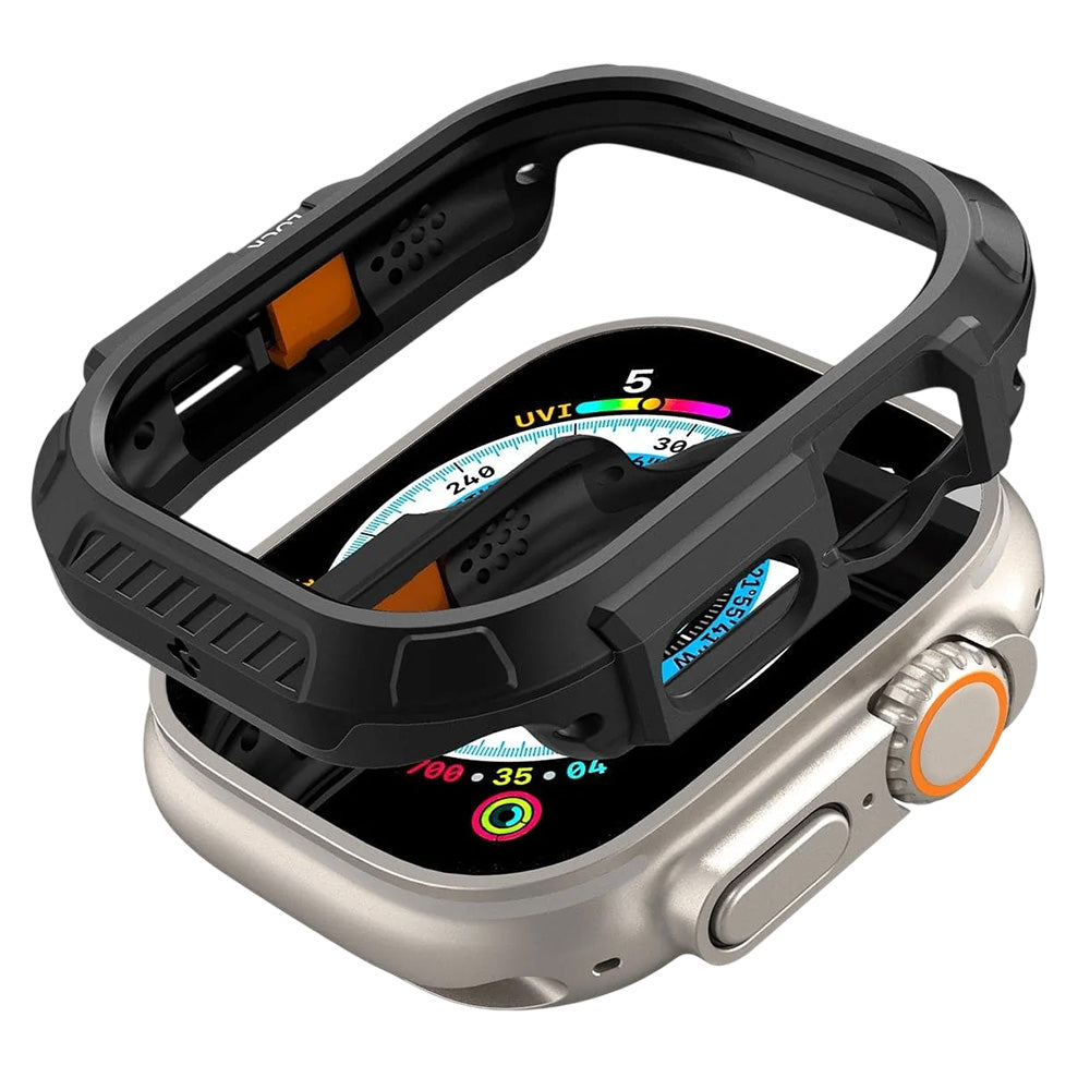 Husa Spigen Lock Fit pentru Apple Watch Ultra Series, Neagra Mata ACS06208