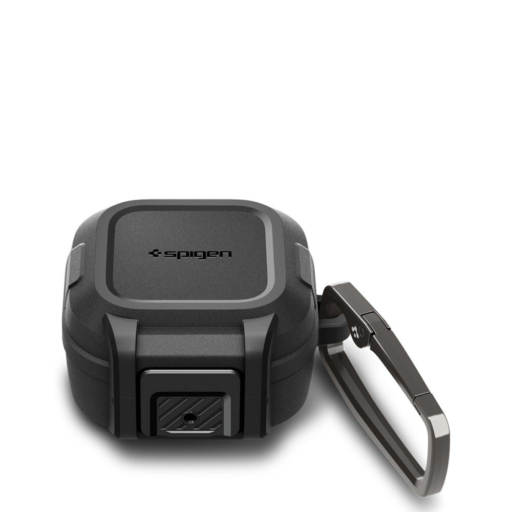 Husa Spigen Lock Fit pentru Samsung Galaxy Buds4 / Buds4 Pro, Neagra Mata ACS11202