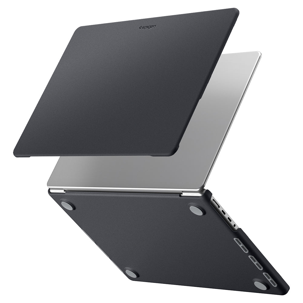 Husa Spigen Nano Pop pentru Apple MacBook Pro 16inch (2026) / (2024) / (2023) / (2021), Neagra ACS11275