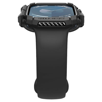 Husa Spigen Rugged Armor pentru Apple Watch Series 10 / 11 42mm, Neagra ACS08585