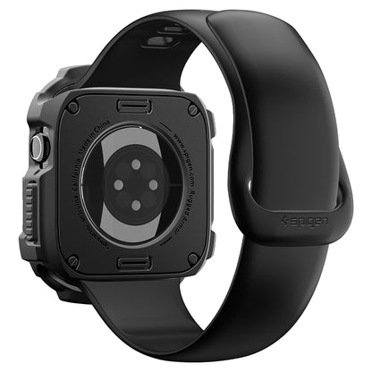 Husa Spigen Rugged Armor pentru Apple Watch Series 12 46mm, Neagra Mata ACS11886