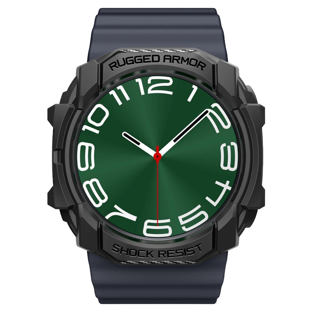 Husa Spigen Rugged Armor pentru Samsung Galaxy Watch Ultra, Neagra