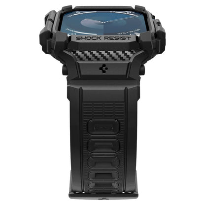 Husa Spigen Rugged Armor Pro pentru Apple Watch Series 10 42mm, Neagra Mata ACS08591