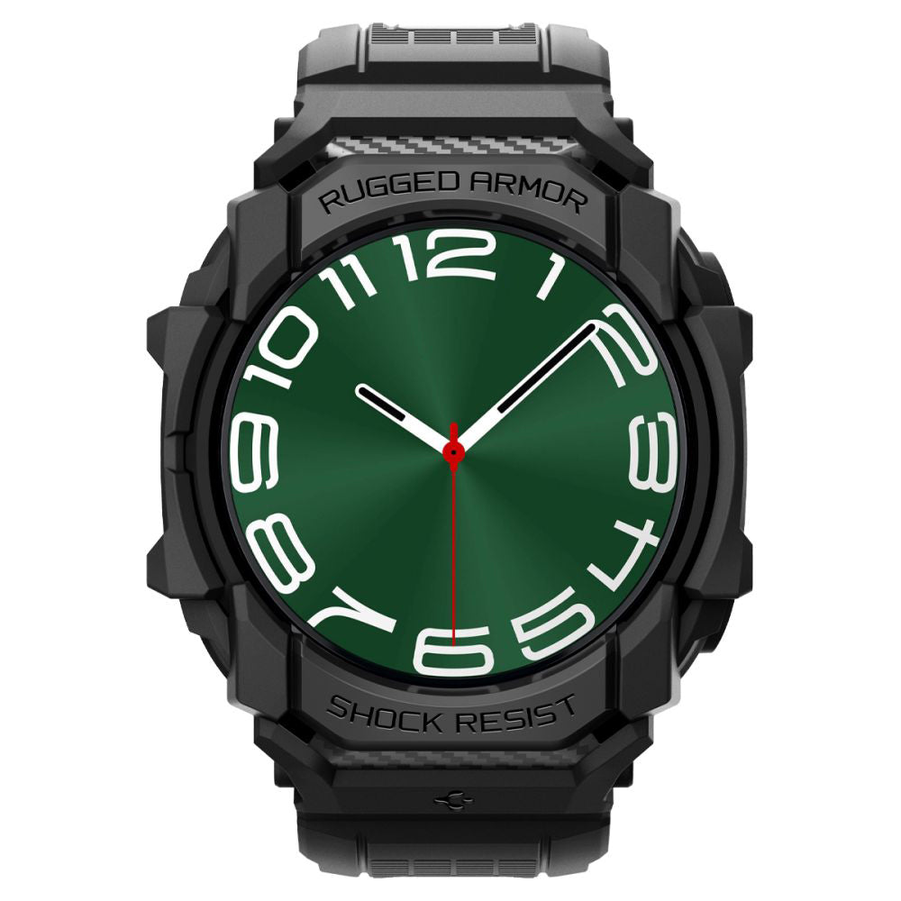 Husa Spigen Rugged Armor Pro pentru Samsung Galaxy Watch Ultra, Neagra ACS08427