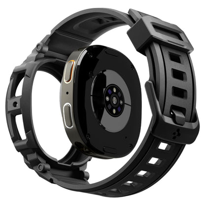 Husa Spigen Rugged Armor Pro pentru Samsung Galaxy Watch8 44mm, Neagra ACS10007