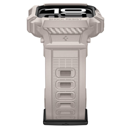 Husa Spigen Rugged Armor Pro V2 pentru Apple Watch Series 10 / 11 42mm, Bej