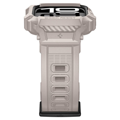 Husa Spigen Rugged Armor Pro V2 pentru Apple Watch Series 10 / 11 46mm, Bej ACS10506