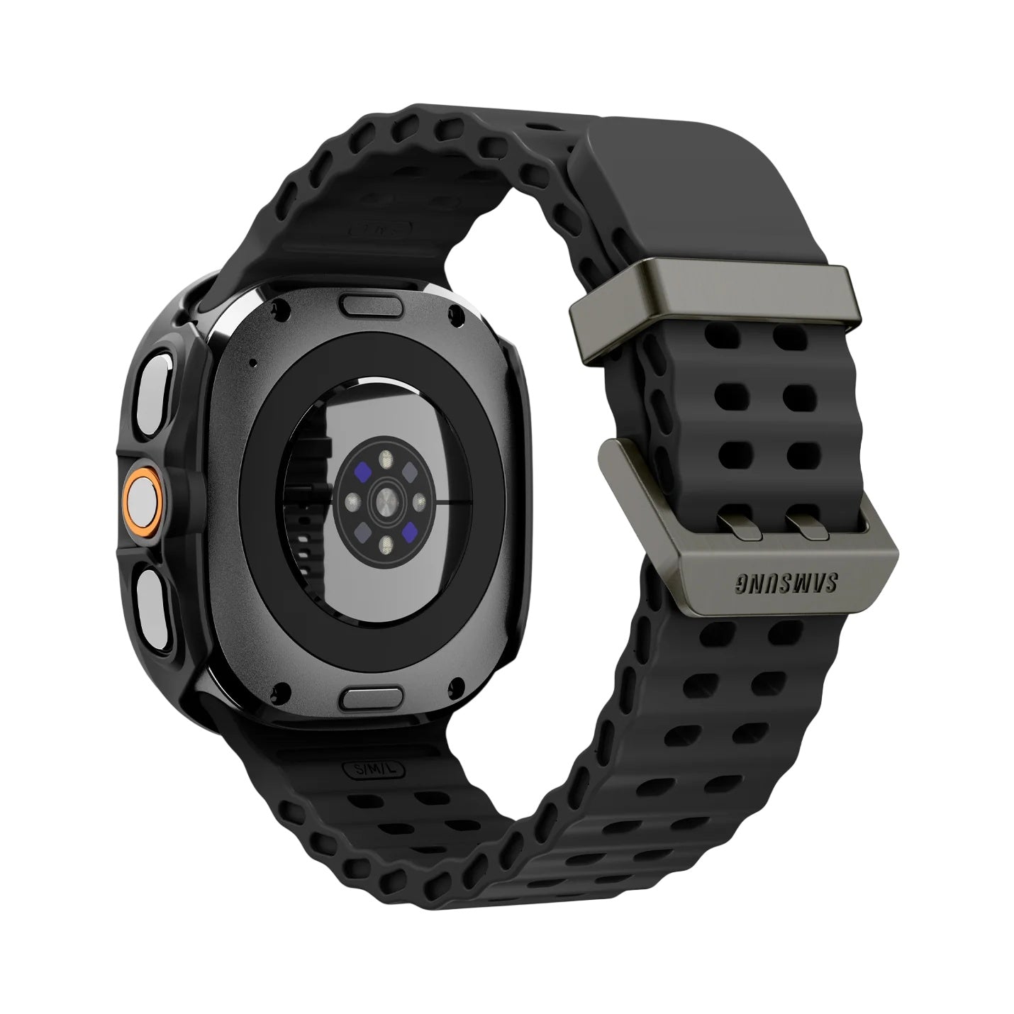 Husa Spigen Thin Fit 360 pentru Samsung Galaxy Watch Ultra2, Neagra ACS11609
