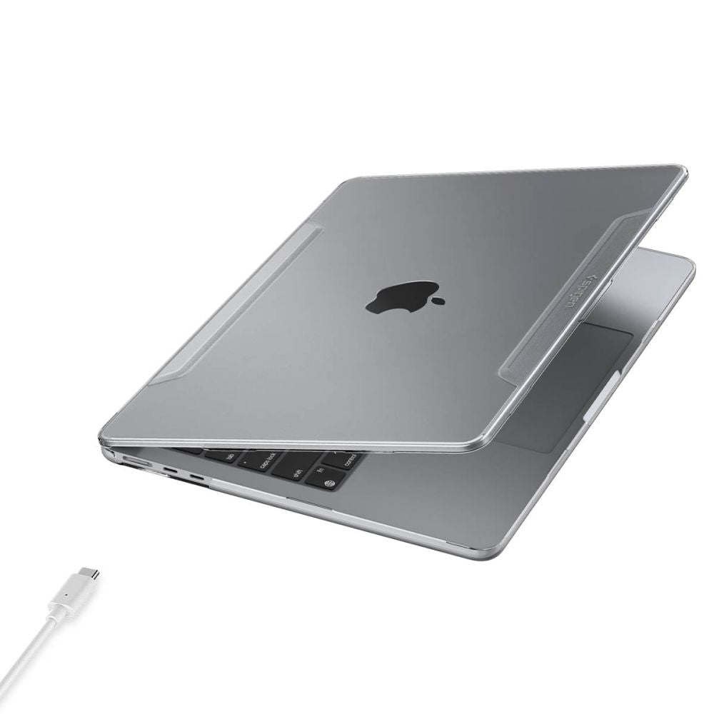 Husa Spigen Thin Fit pentru Apple MacBook Air 13inch (2026) / (2025) / (2024) / (2022), Transparenta ACS05271