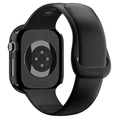 Husa Spigen Thin Fit pentru Apple Watch 12 42mm, Neagra ACS11880