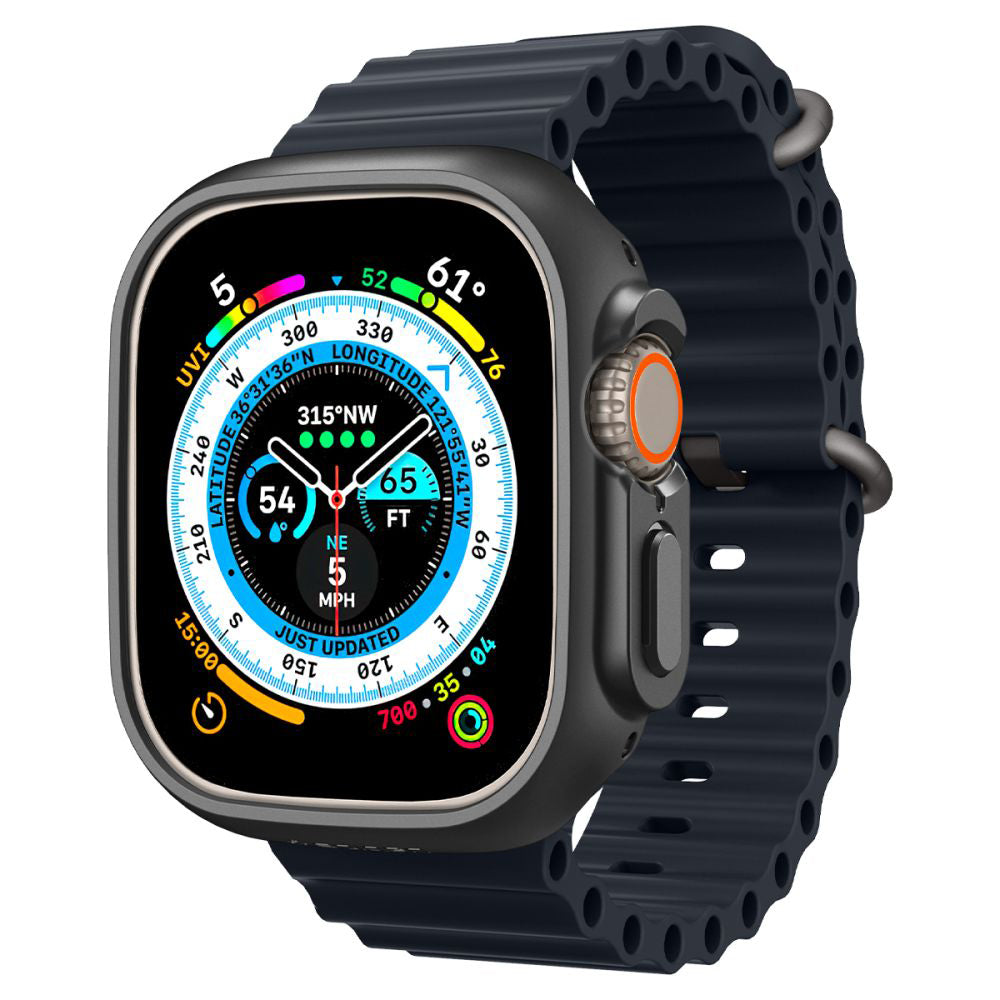 Husa Spigen Thin Fit pentru Apple Watch Ultra Series, Neagra ACS05458