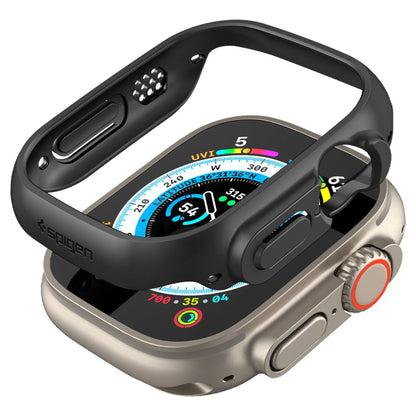 Husa Spigen Thin Fit pentru Apple Watch Ultra Series, Neagra ACS05458