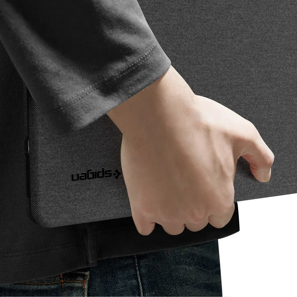 Husa Spigen Urban Fit pentru Apple MacBook Neo 13inch, Neagra ACS11541