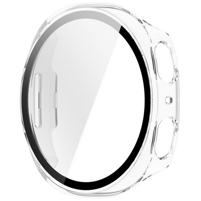 Husa Tech-Protect Defense pentru Samsung Galaxy Watch9 / Watch8 40mm, Set 2 bucati, Neagra / Transparenta