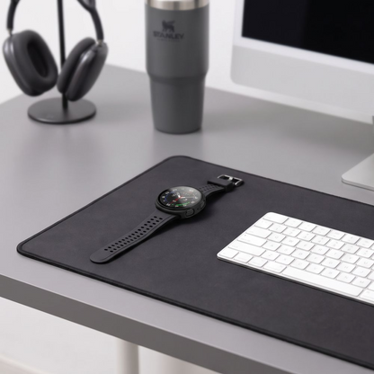 Husa Tech-Protect Defense pentru Samsung Galaxy Watch 9 / Watch8 44mm, Set 2 bucati, Neagra / Transparenta