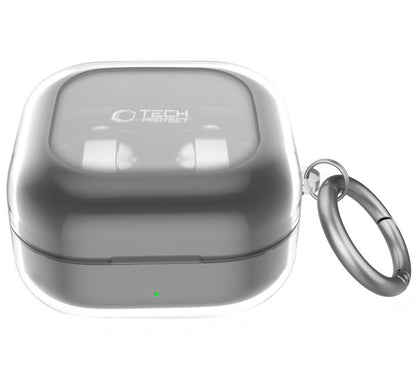 Husa Tech-Protect Flexair pentru Samsung Galaxy Buds4 / Buds4 Pro, Transparenta