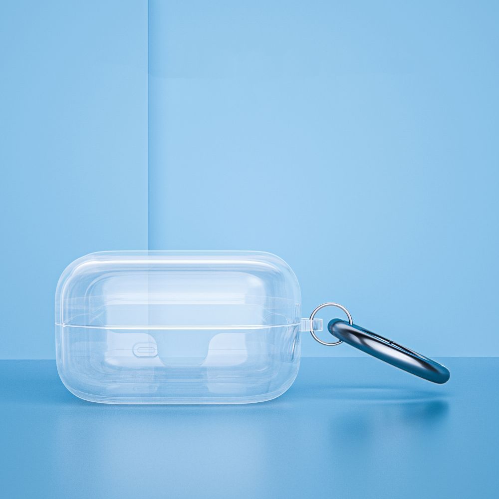 Husa Tech-Protect Flexair pentru Samsung Galaxy Buds4 / Buds4 Pro, Transparenta