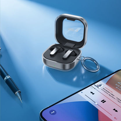 Husa Tech-Protect Flexair pentru Samsung Galaxy Buds4 / Buds4 Pro, Transparenta