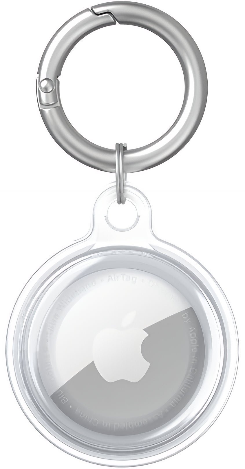 Husa Tech-Protect Icon pentru Apple AirTag, Transparenta