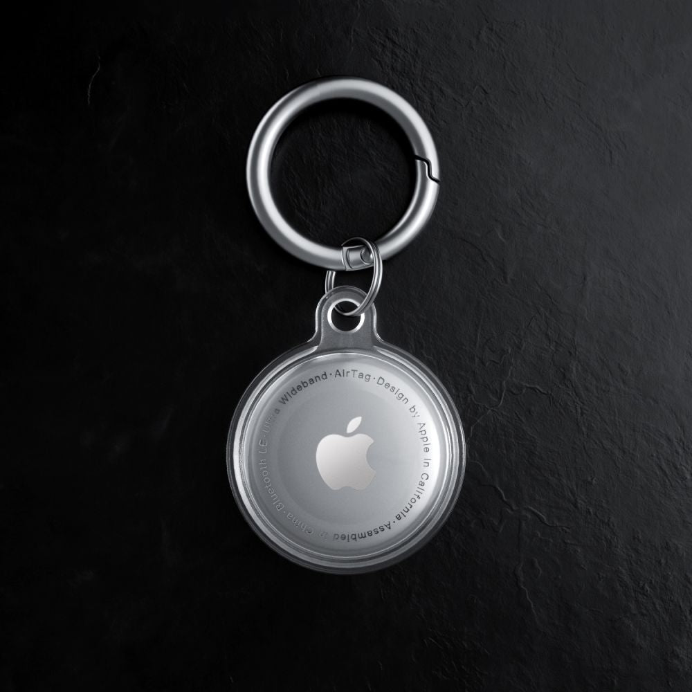 Husa Tech-Protect Icon pentru Apple AirTag, Transparenta