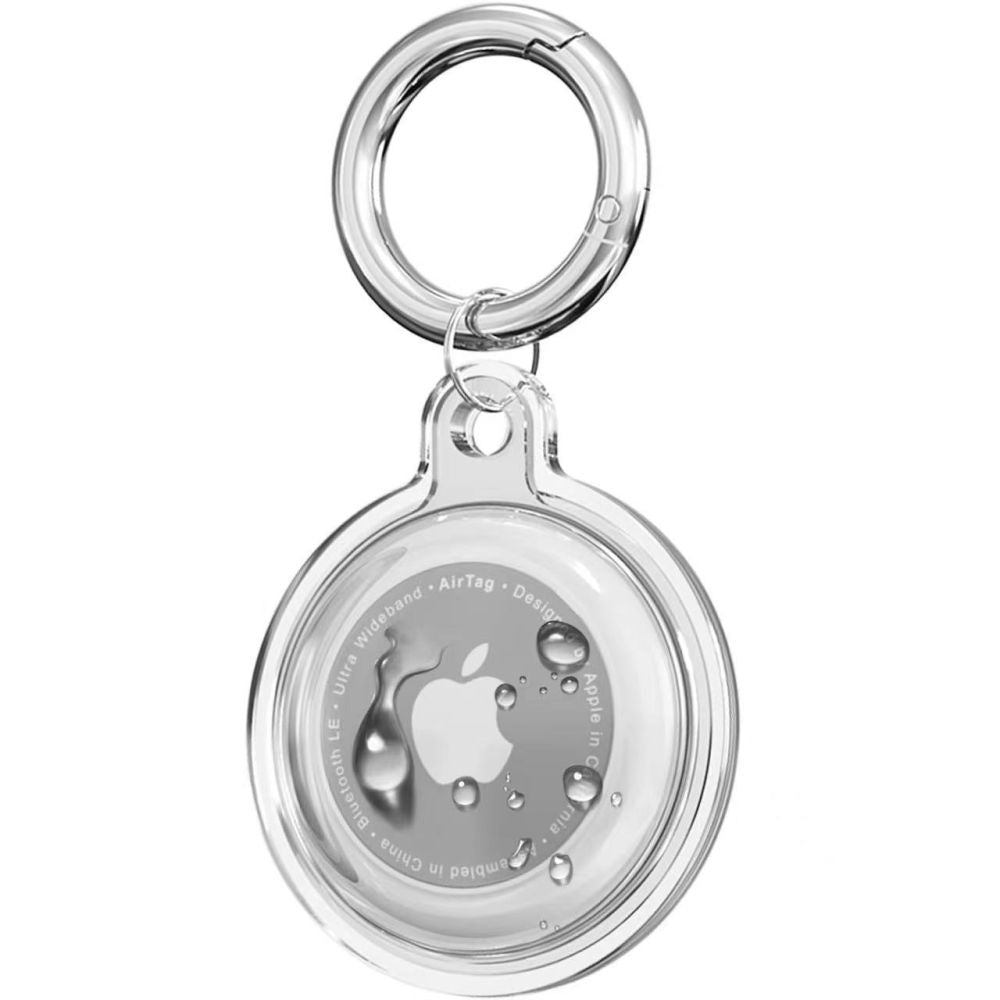 Husa Tech-Protect Icon pentru Apple AirTag, Set 4 bucati, Transparenta