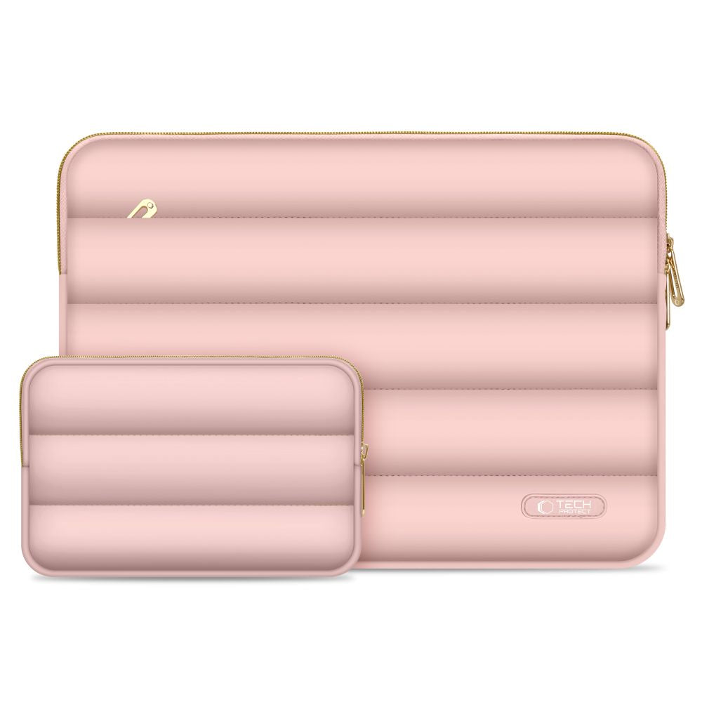 Husa Tech-Protect PUFFY pentru Laptop 15inch / 16inch, Roz