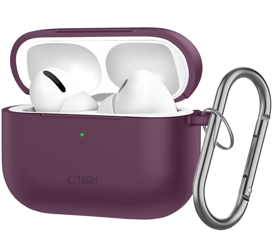 Husa Tech-Protect Silicone Hook pentru Apple Airpods Pro 3, Visinie