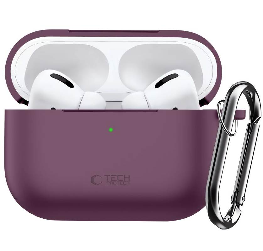 Husa Tech-Protect Silicone Hook pentru Apple Airpods Pro 3, Visinie
