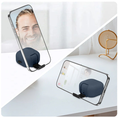 Husa Tech-Protect Slim Hook pentru Samsung Galaxy Buds4 / Buds4 Pro, Bleumarin