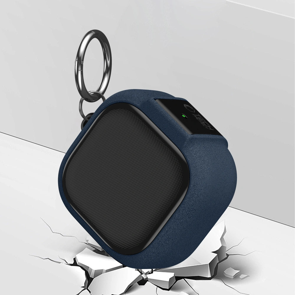 Husa Tech-Protect Slim Hook pentru Samsung Galaxy Buds4 / Buds4 Pro, Bleumarin
