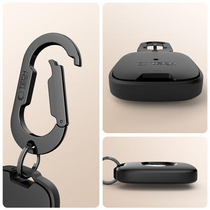 Husa Tech-Protect Velar pentru Apple AirTag, Neagra